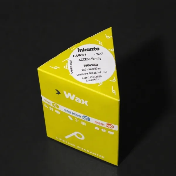 RIBBON DE CERA INKANTO AWR1 110 MM X 50 M