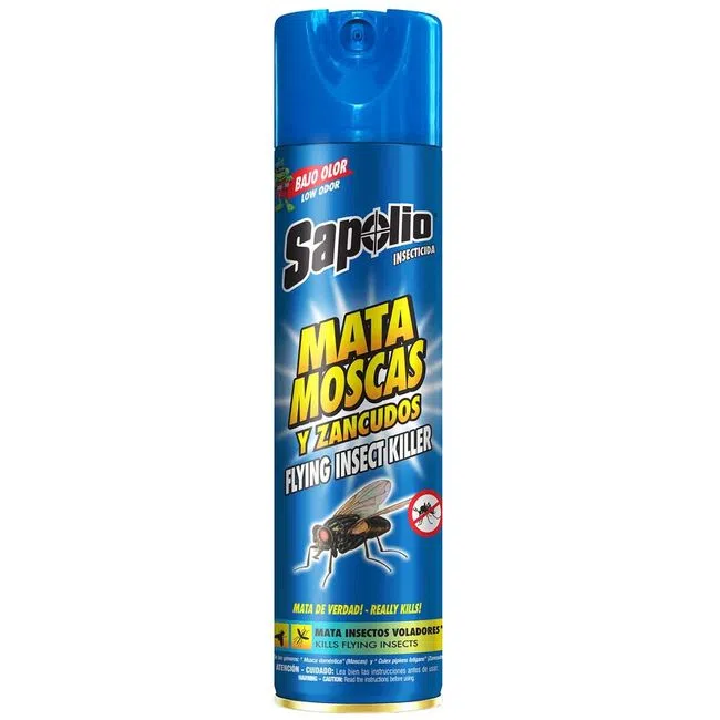 INSECTICIDA SAPOLIO PARA MOSCAS Y ZANCUDOS X 360ML